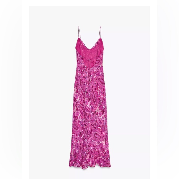 Zara Printed midi dress - Picture 8 of 10